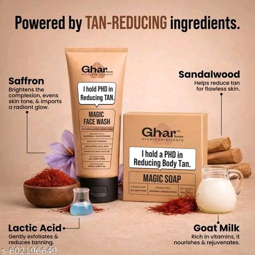 Ghar soap Detan Magic Combo - Magic Soap