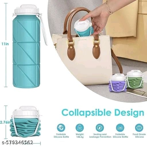 Folding Silicone Water Bottle