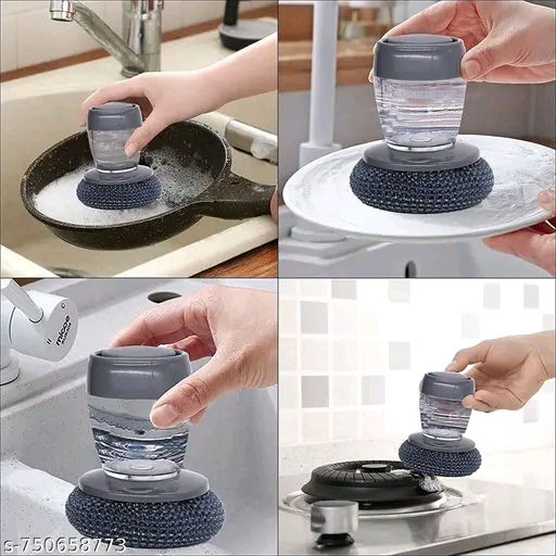 Soap Dispensing Dish Brush
