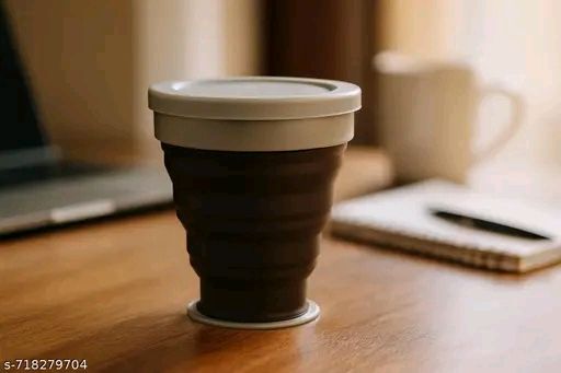 Collapsible Silicone Coffee Cup