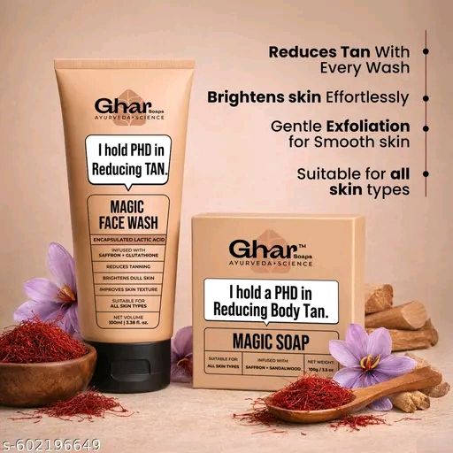 Ghar soap Detan Magic Combo - Magic Soap