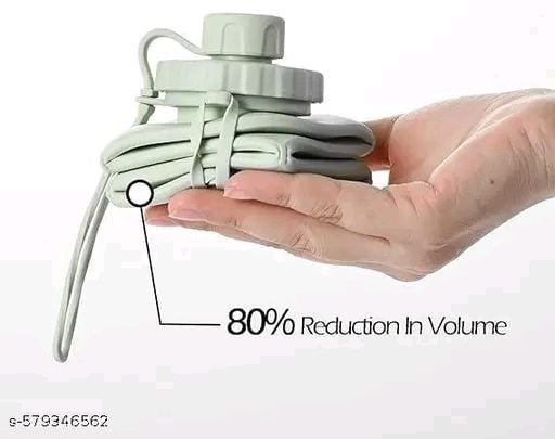 Folding Silicone Water Bottle