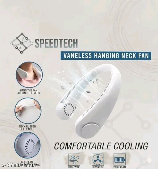Portable Bladeless Neck Fan