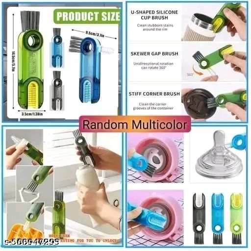 Multifunctional Bottle Cleaning Brush