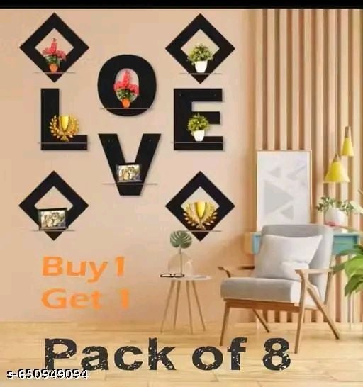 Love wall Shelves set