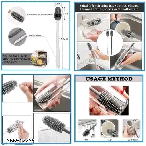 Multifunctional Bottle Cleaning Brush