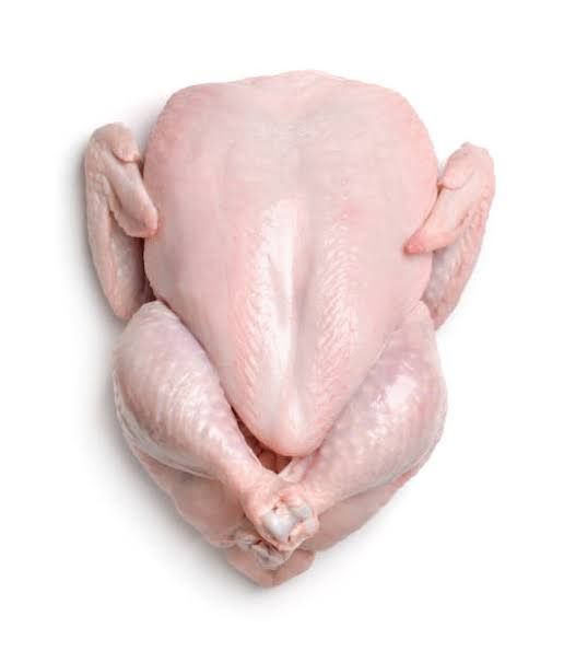 Chicken with skin