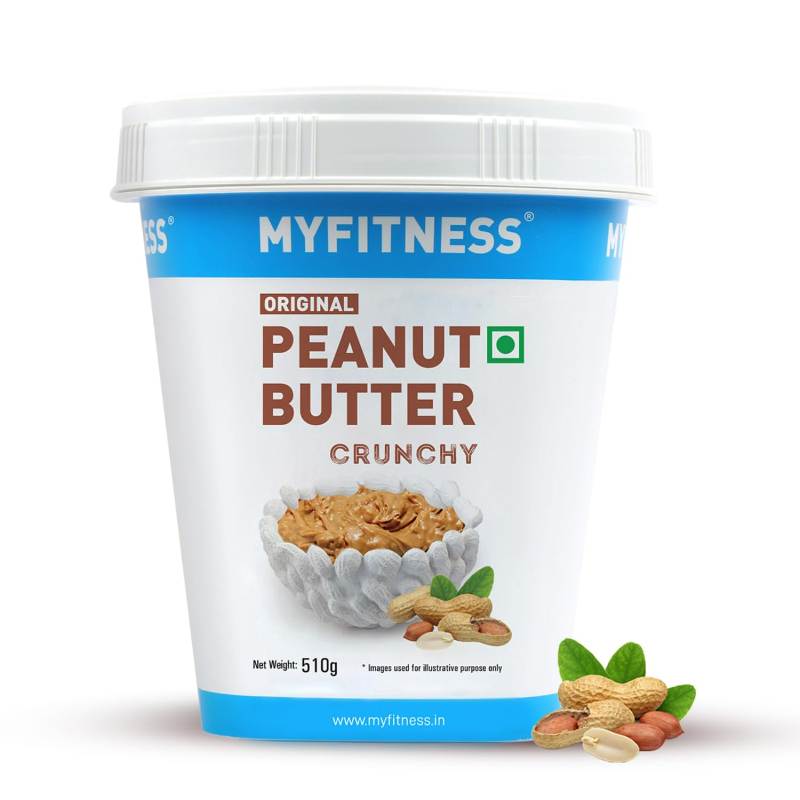 Myfitness Peanut Butter Crunchy 510gm
