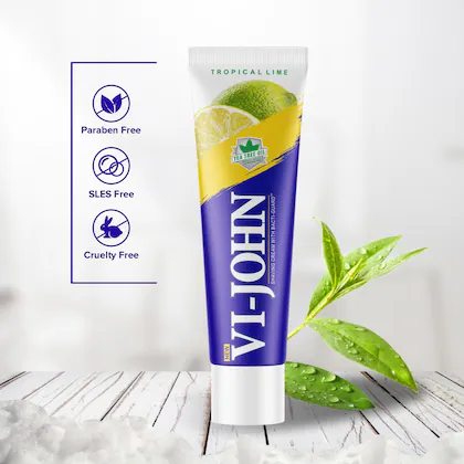 Vi-John Shaving Cream Tropical Lime 125g