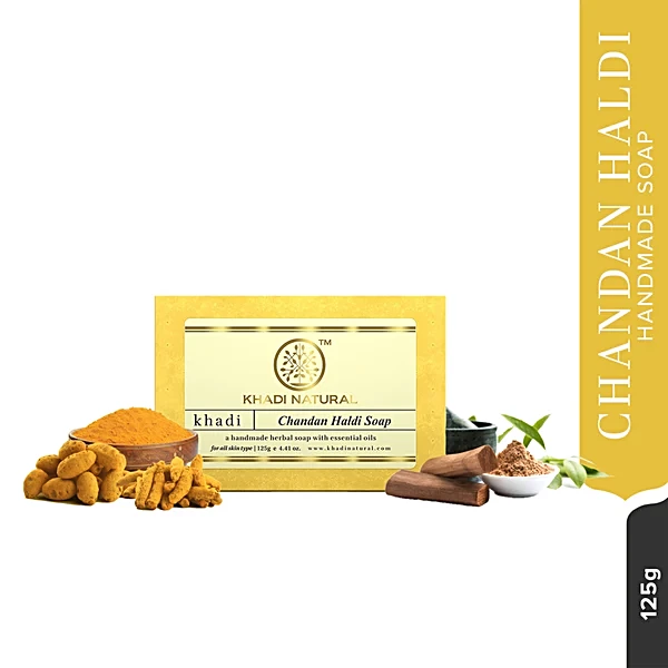 Khadi N Chandan Haldi Soap 125gm