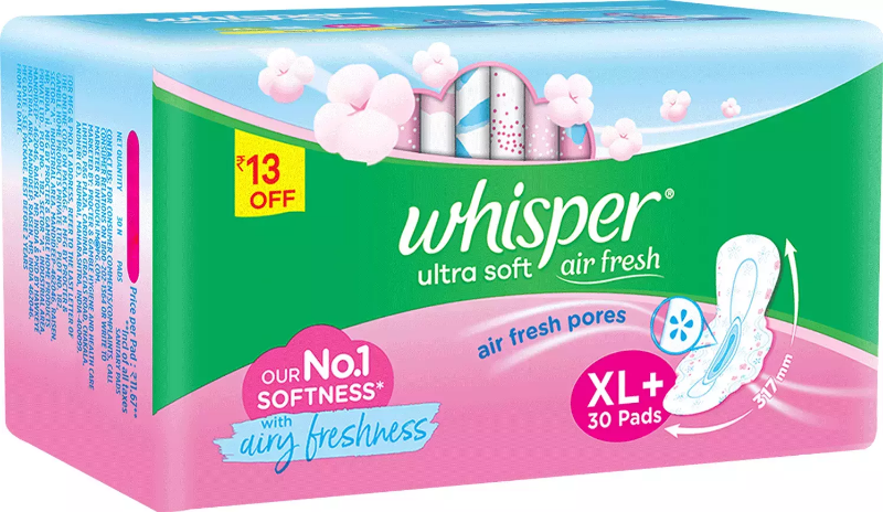 Whisper Ultra Soft XL 30N