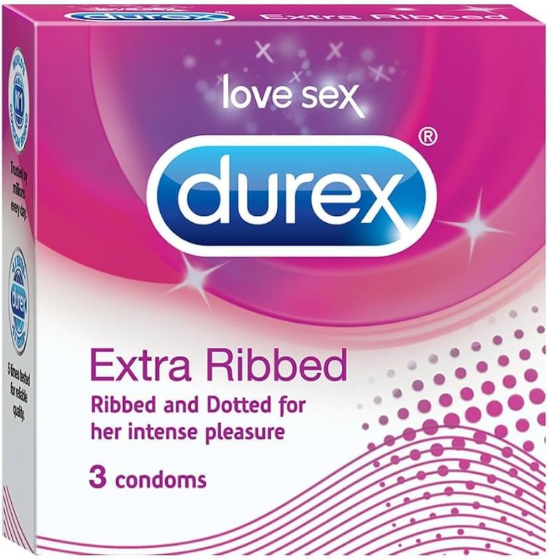 Durex Extra Ribbed 3N