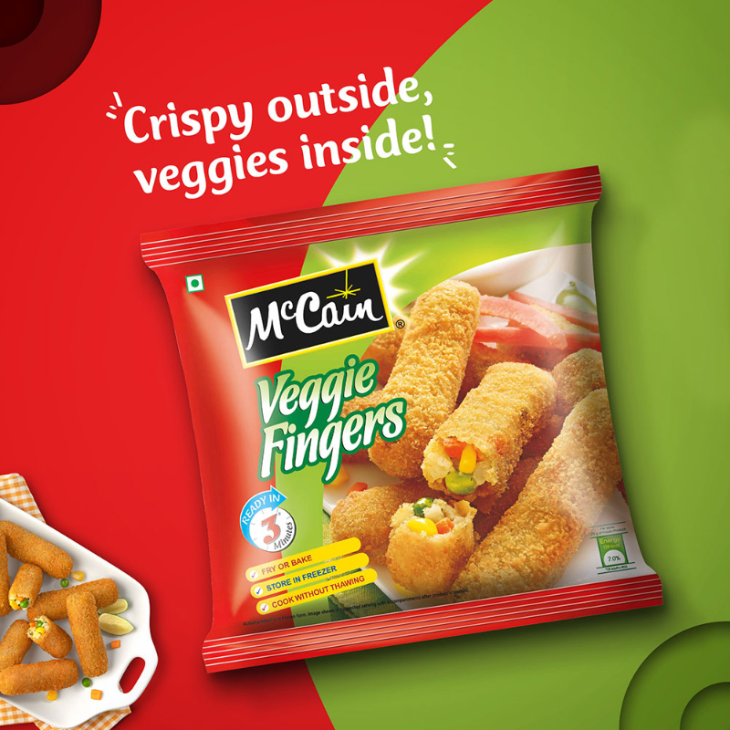 Mccain Veggie Fingers 400g