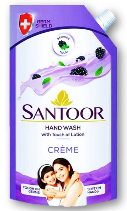 Santoor Hand Wash Creme 675ml