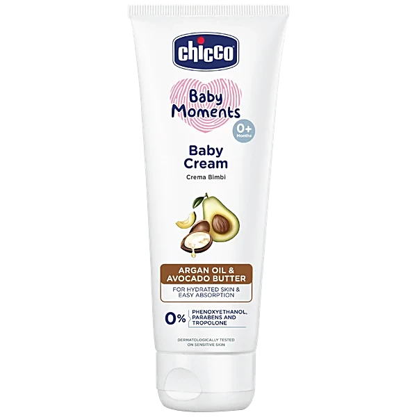 Chicco Baby Cream Argan Oil & But 100gm