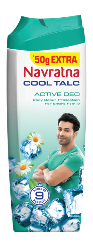 Navratna Active DEO Talc 100g Sesion-25