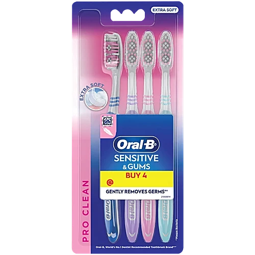 Oral B Sensitive Pro Clean Bursh 4 N