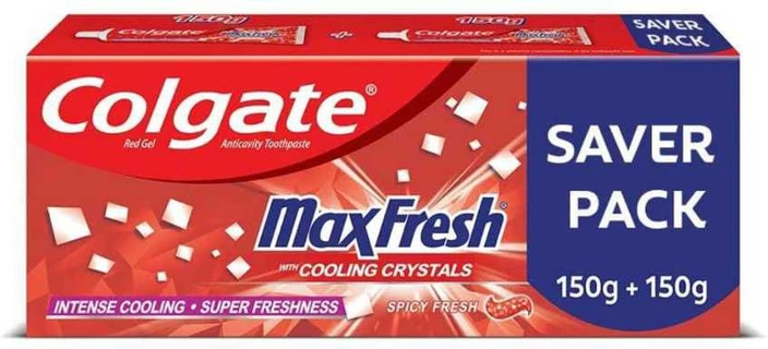 Colgate Maxfresh Red 150+150Gm