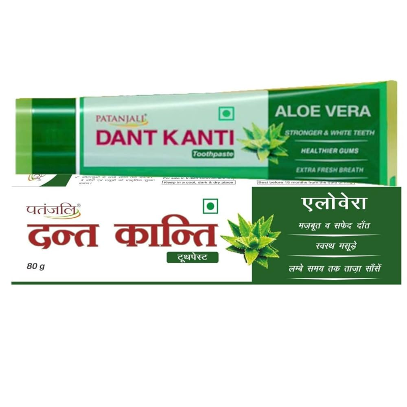Patanjali DantKanti Aloevera Paste 80Gm