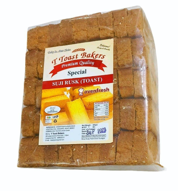Trupti Suji Rusk 400g