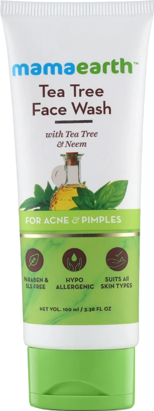 Mamaearth Tea Tree Face Wash 100ml