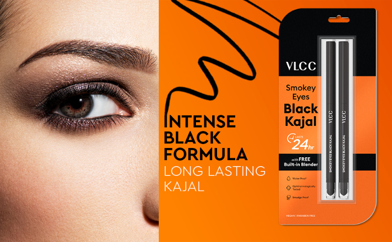 VLCC Smokey Eyes Black Kajal 0.35g