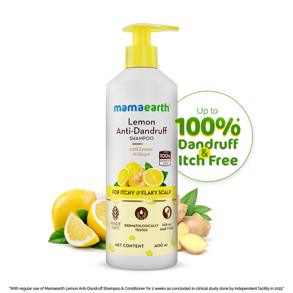 Mamaearth Lemon AntiDandruff Shmp 400ml