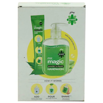 Mr Magic Handwash Sachet+Bottle