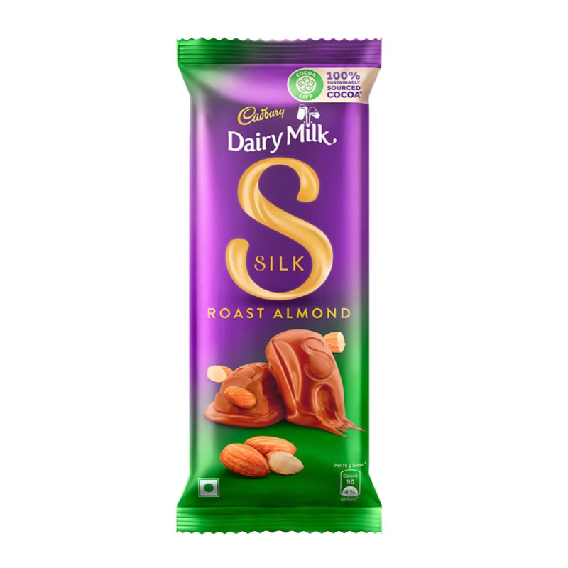Cadbury DM Silk Roast Almond 58gm