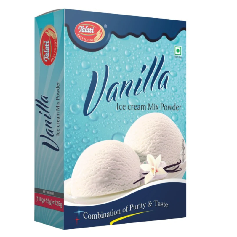 Talati Vanilla Icc Cream P 125Gm
