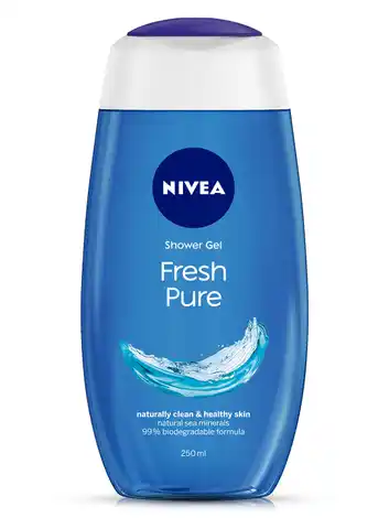 Nivea Shower Gel Fresh Pure 125ml