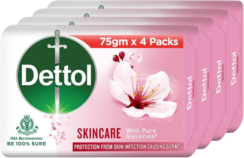 Dettol Skin Care Soap 4 Set