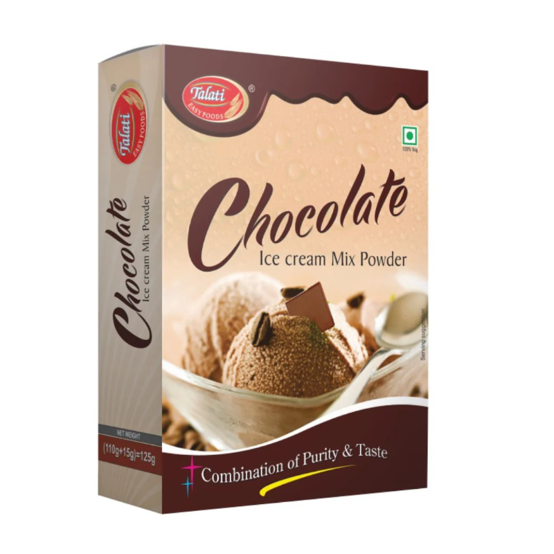 Talati Chocolate Icc Cream P 125Gm