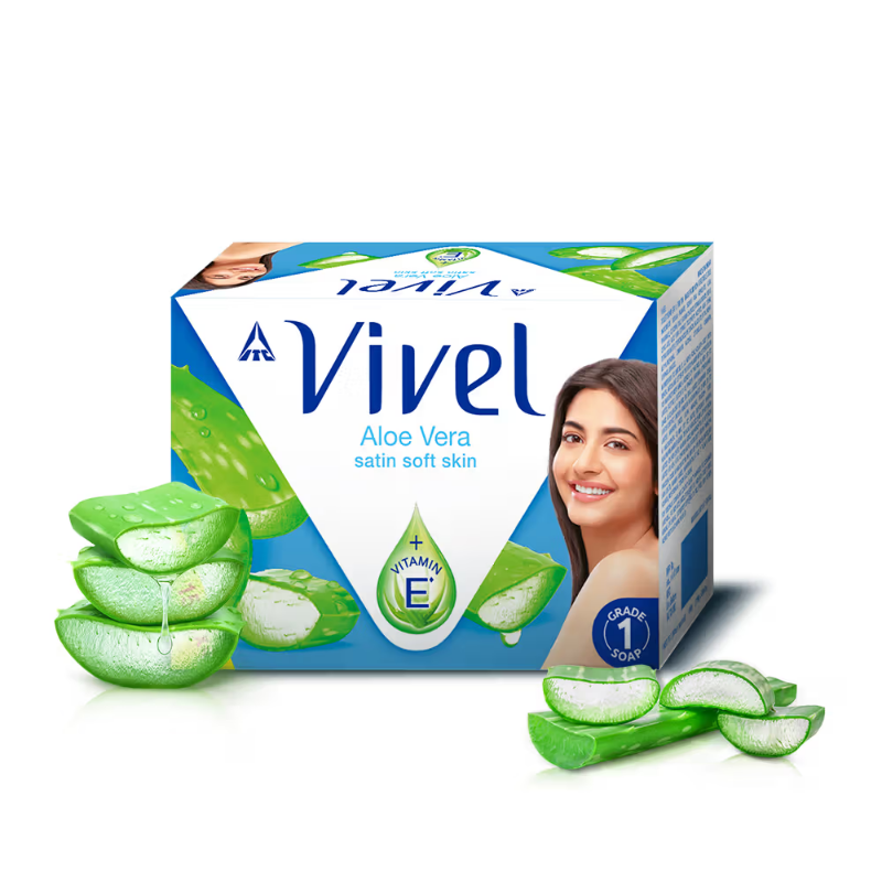 Vivel Aloevera Soap 4+1*100gm