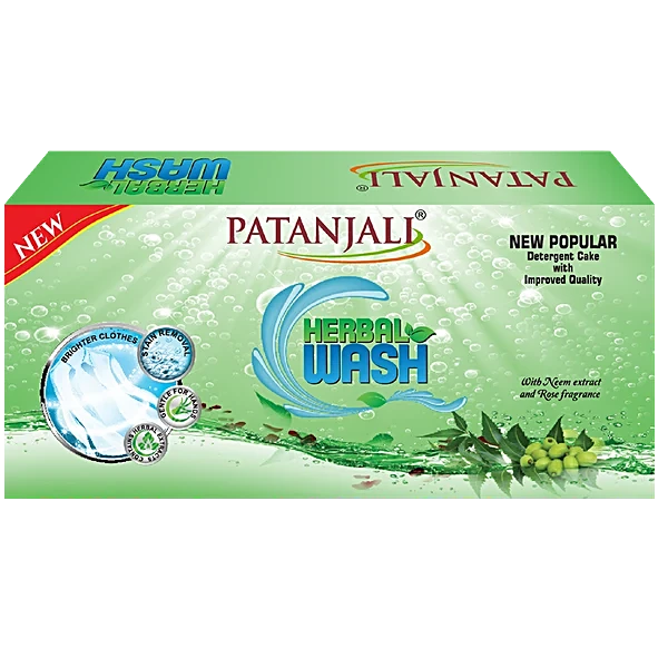 Patanjali Herbal Wash Soap Popular 225g