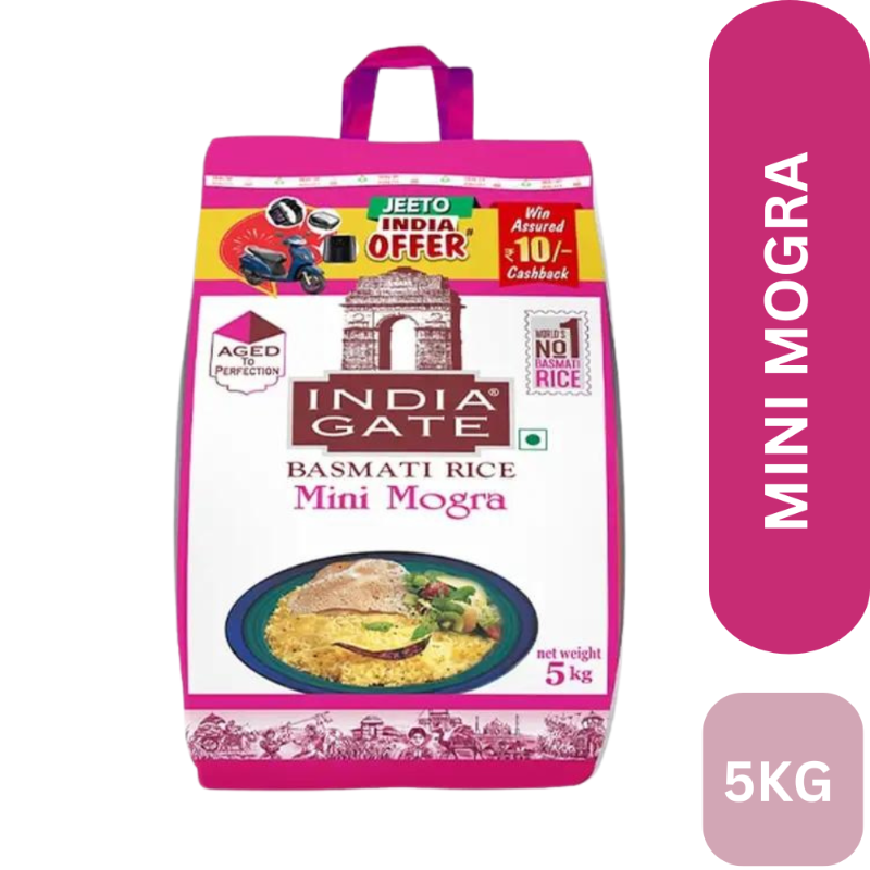 India Gate Rice mini mogra 5kg