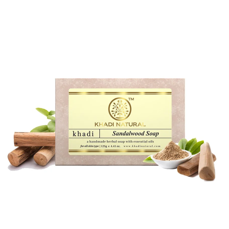 Khadi Natural Sandalwood Soap 125gm