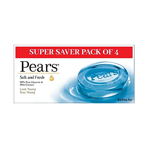 Pears Soft & Fresh 125gm Set