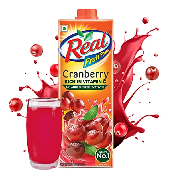Real Fruti Power Cranberry 1ltr