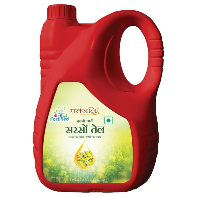 Patanjali Mustard Oil 5Ltr