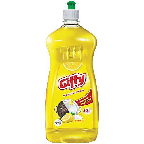 Giffy Dishwash Lemon Liquid 750+500ml
