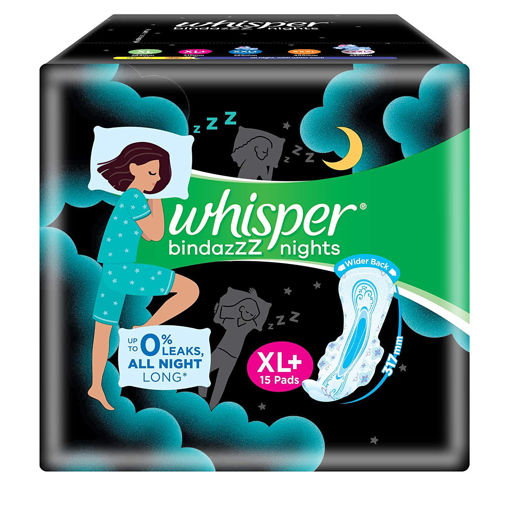 Whisper Bindazz Nights XXL+ 7pads
