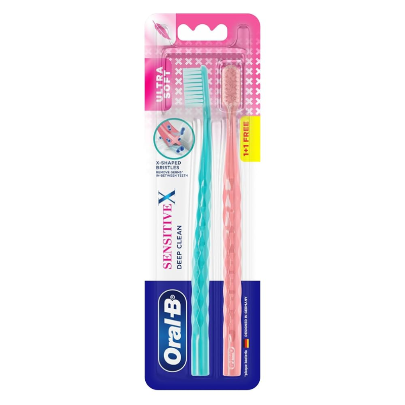 Oral-B Sensitive X Deep Clean Brush 2N