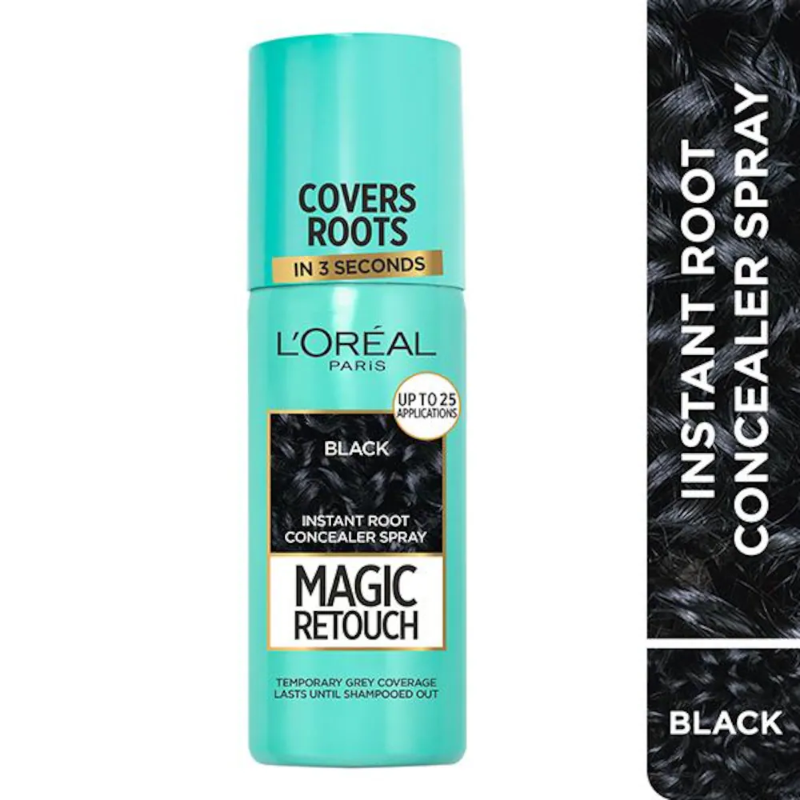Loreal Root Concealer Spray Black 75ml