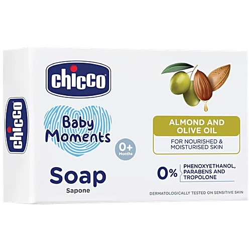 Chicco Baby Soap Almand&Olive Oil 75 gm