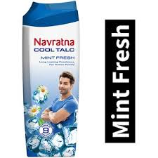 Navratna Mint Fresh Cool Talc 50g