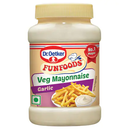 Funfoods VegMayonise Garlic 250gm