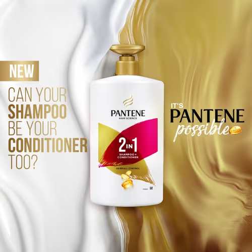 Pantene 2in1 HairFall Control S+C 340ml