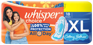 Whisper Choice XL 18pads