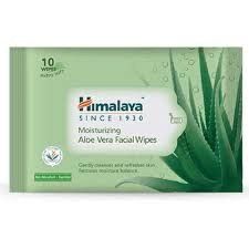 Himalaya Alove Vera Facial Wipes 10N